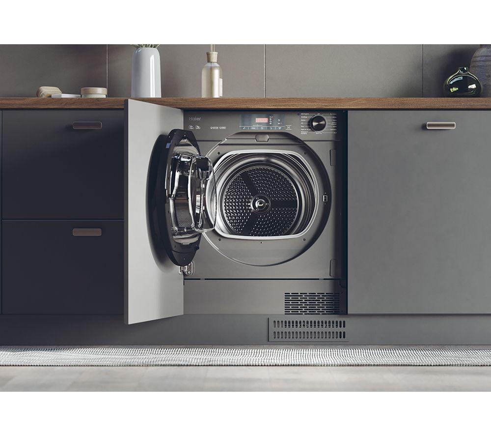 HAIER Series 4 HDB4 H7A2TBERX80 Integrated 7 kg Heat Pump Tumble Dryer image number 4 of 28