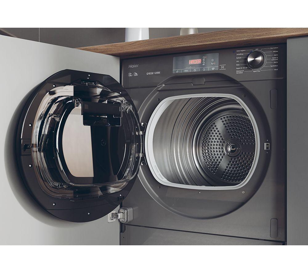 HAIER Series 4 HDB4 H7A2TBERX80 Integrated 7 kg Heat Pump Tumble Dryer image number 7 of 28