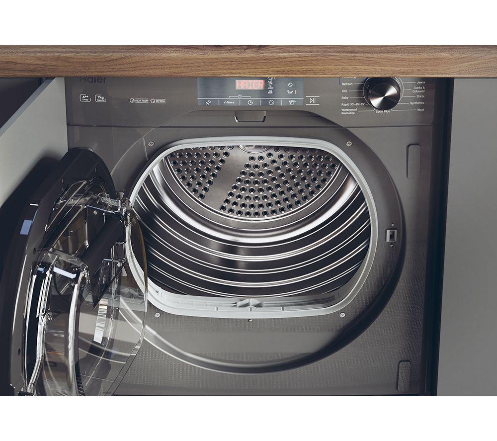 HAIER Series 4 HDB4 H7A2TBERX80 Integrated 7 kg Heat Pump Tumble Dryer image number 10 of 28