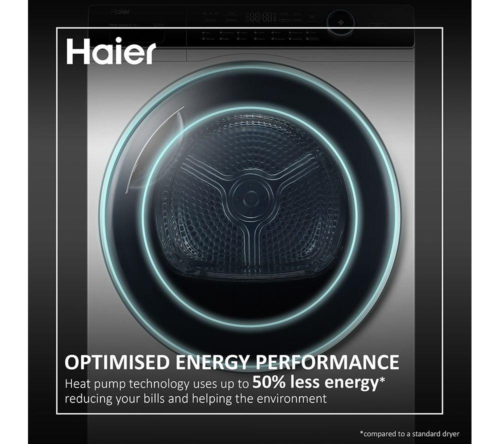 HAIER Series 4 HDB4 H7A2TBERX80 Integrated 7 kg Heat Pump Tumble Dryer image number 13 of 28