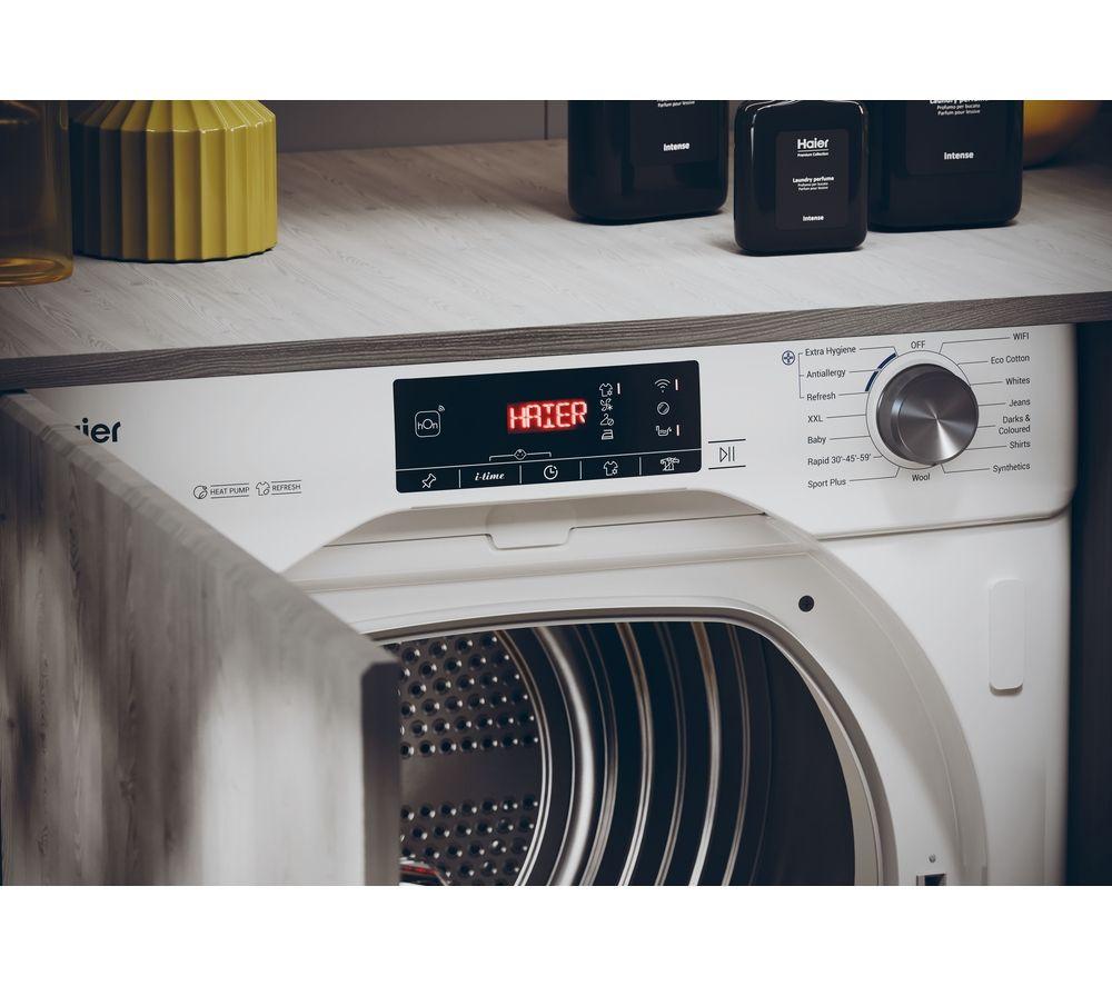 HAIER Series 4 HDBI H7A2TBEX-80 Integrated WiFi-enabled 7 kg Heat Pump Tumble Dryer image number 2 of 17