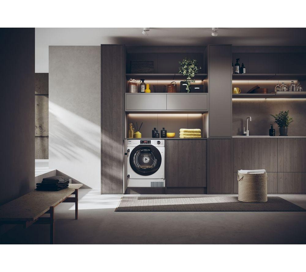 HAIER Series 4 HDBI H7A2TBEX-80 Integrated WiFi-enabled 7 kg Heat Pump Tumble Dryer image number 4 of 17