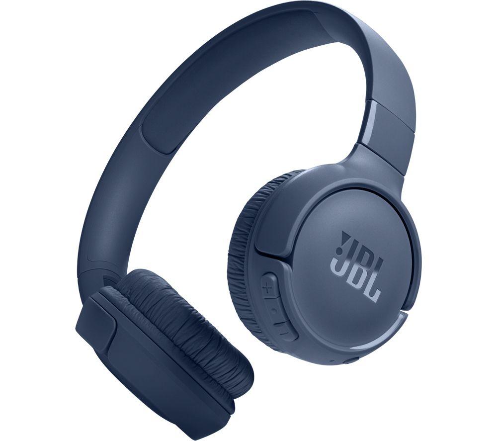 JBL Tune 520BT Wireless Bluetooth Headphones - Blue, Blue