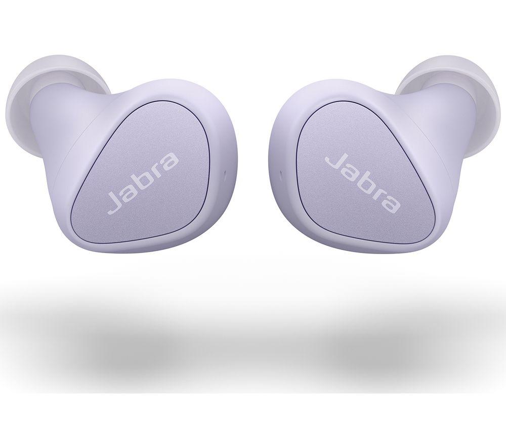 JABRA Elite 4 Wireless Bluetooth Noise Cancelling Earbuds Lilac