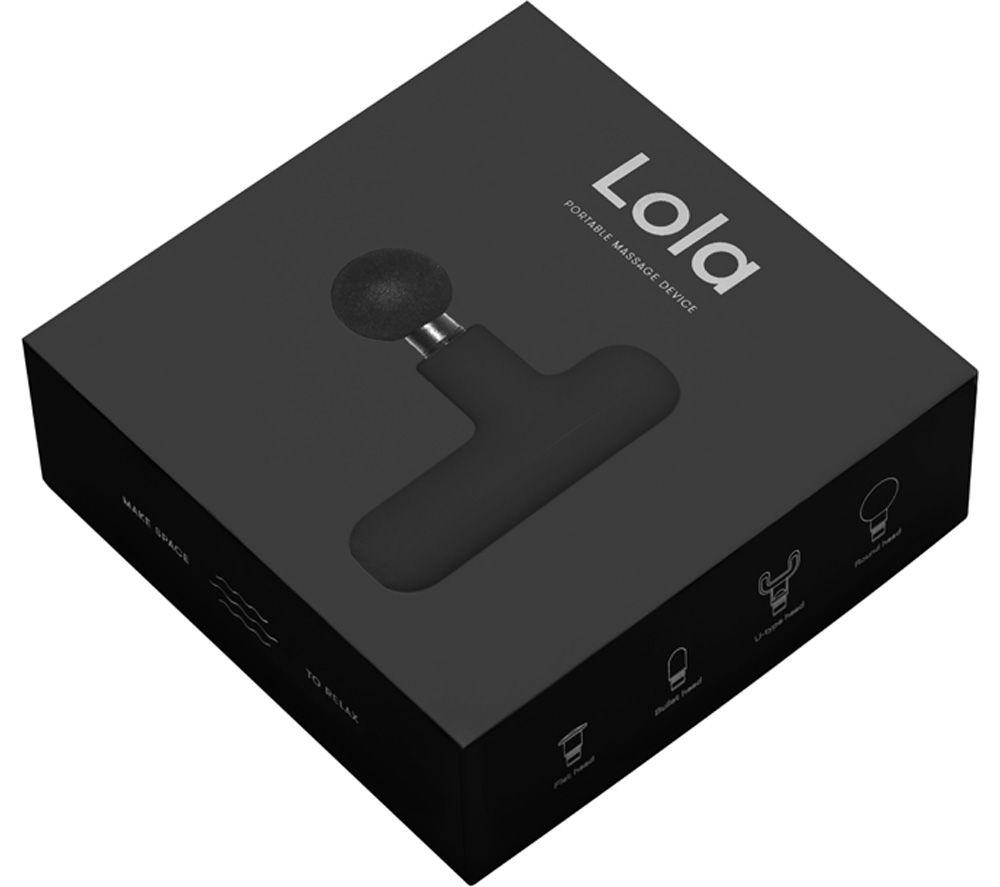 LOLA Handheld Body Massager - Black image number 7 of 7