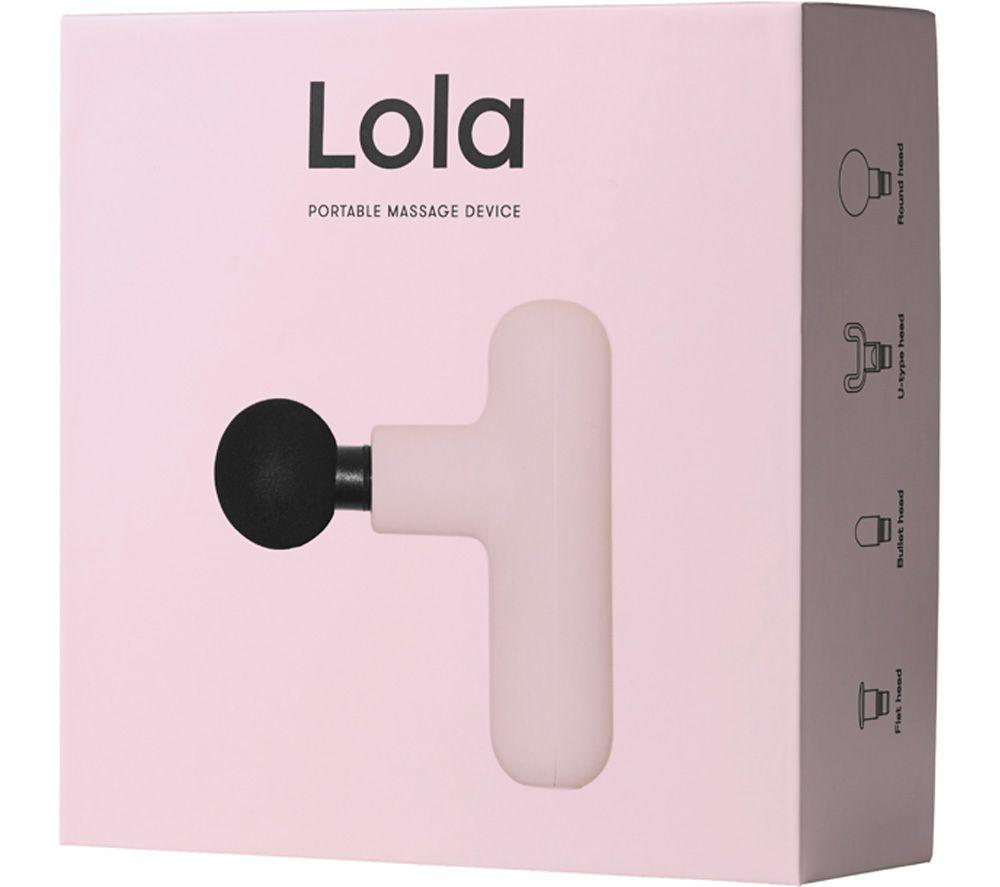 LOLA Handheld Body Massager - Pink image number 7 of 8
