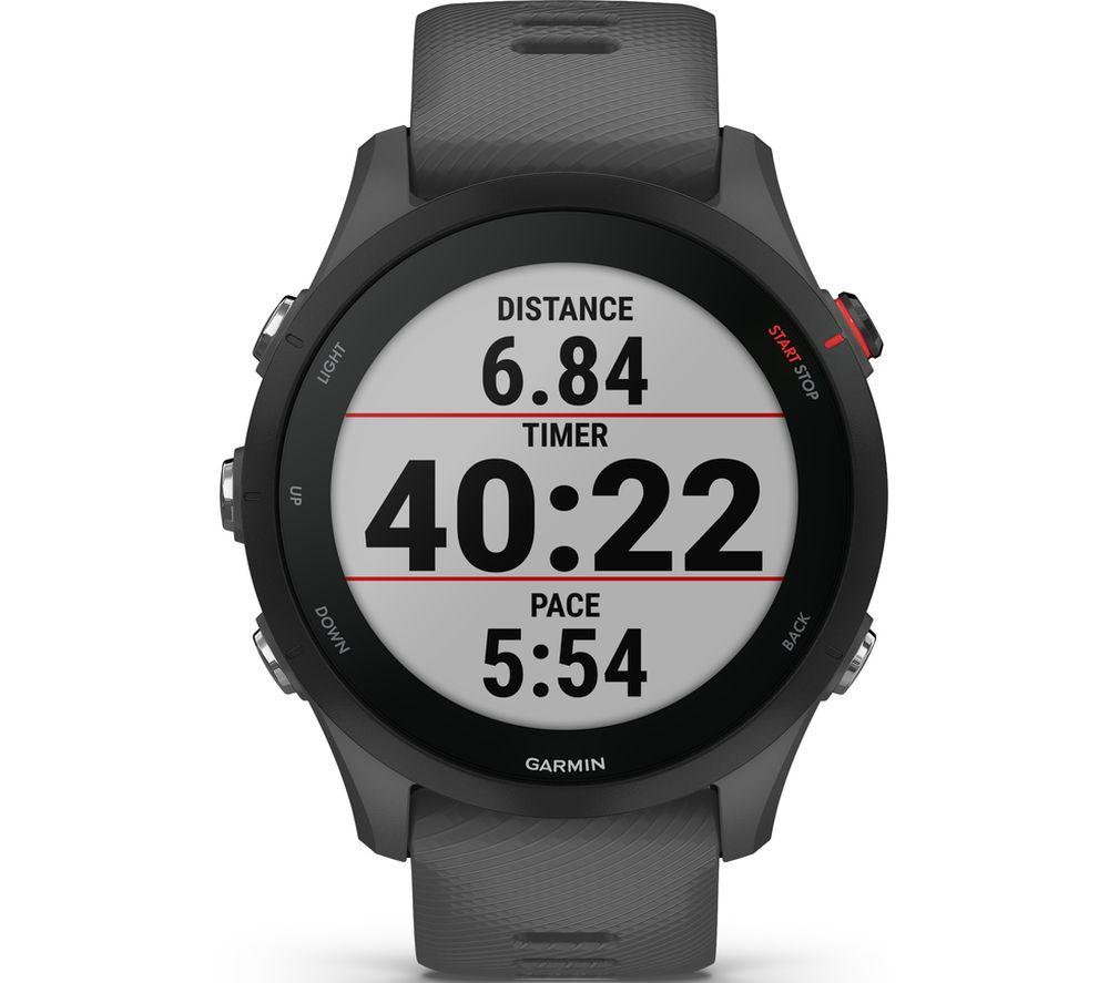 Buy GARMIN Forerunner 255 Sports Watch Slate Grey, 46 mm Currys