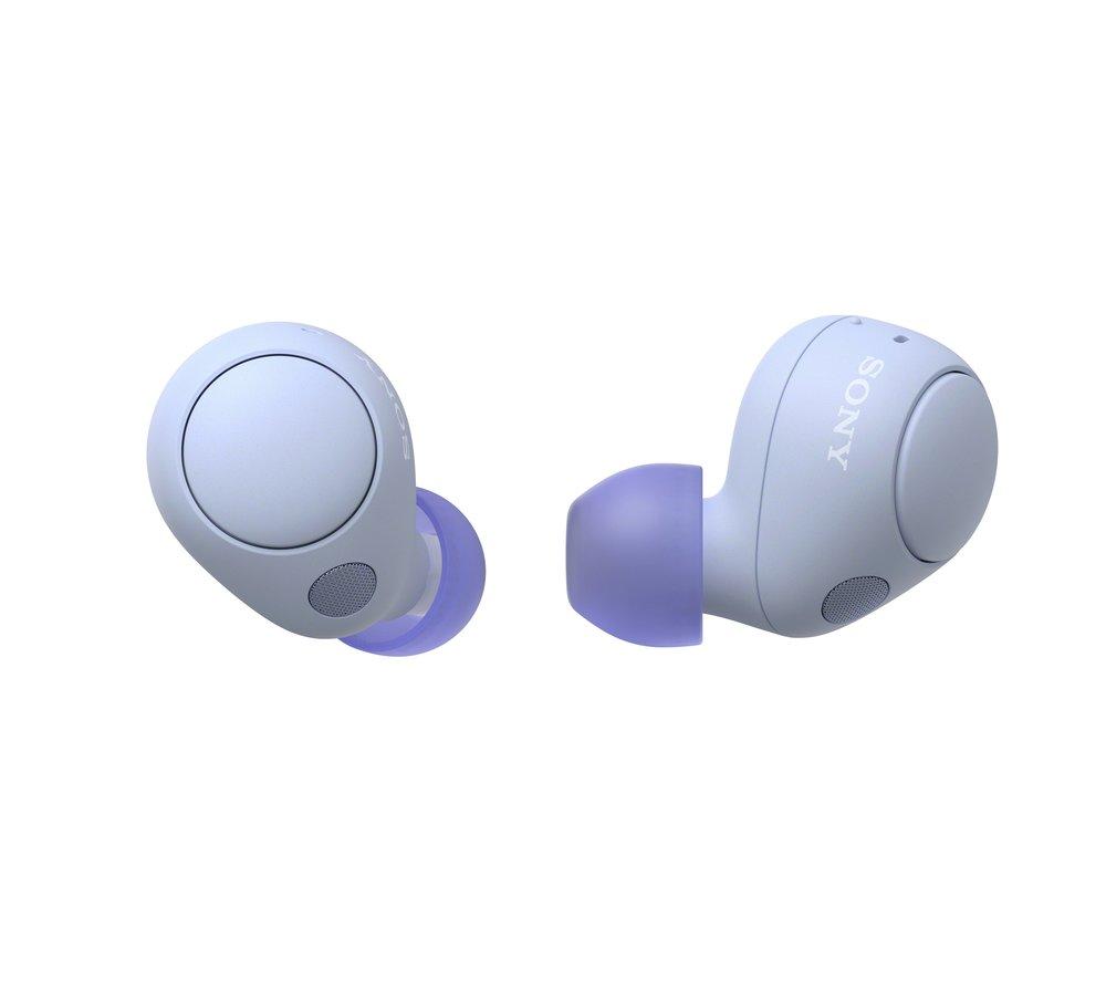 SONY WF-C700N Wireless Bluetooth Noise-Cancelling Earbuds - Lavender, Purple