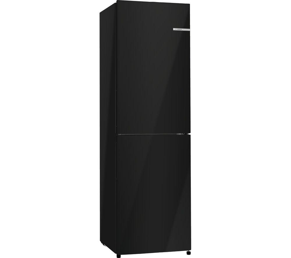 BOSCH Series 2 KGN27NBEAG 50/50 Fridge Freezer - Black, Black