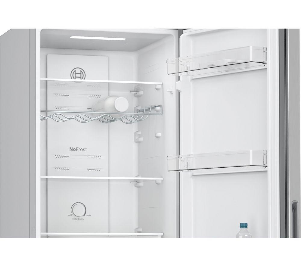 BOSCH Series 2 KGN27NLEAG 50/50 Fridge Freezer - Inox image number 3 of 6