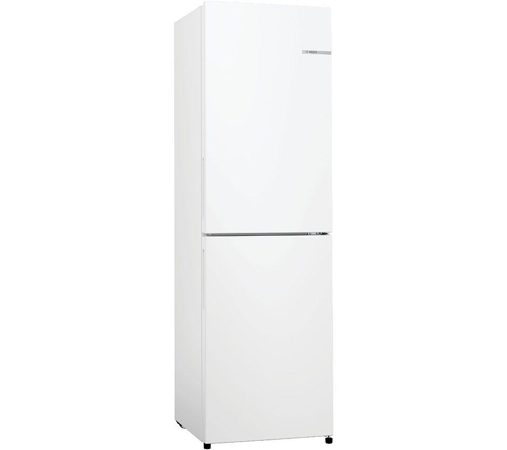 BOSCH KGN27NWEAG Fridge Freezer - White, White