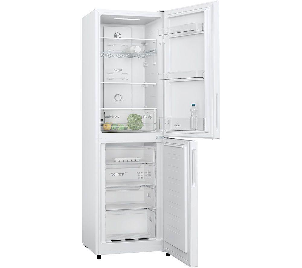 BOSCH Series 2 KGN27NWEAG 50/50 Fridge Freezer - White image number 2 of 7