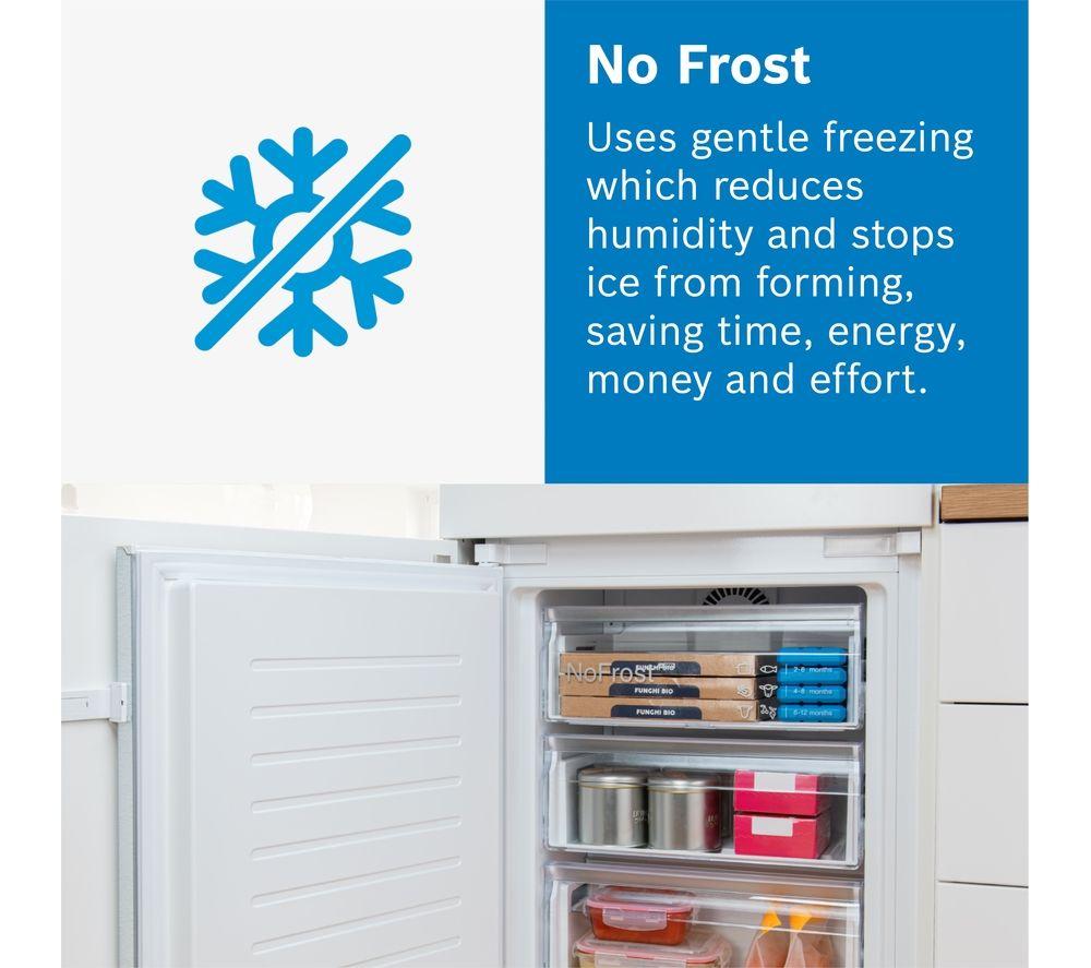 BOSCH Series 2 KGN27NWEAG 50/50 Fridge Freezer - White image number 4 of 7