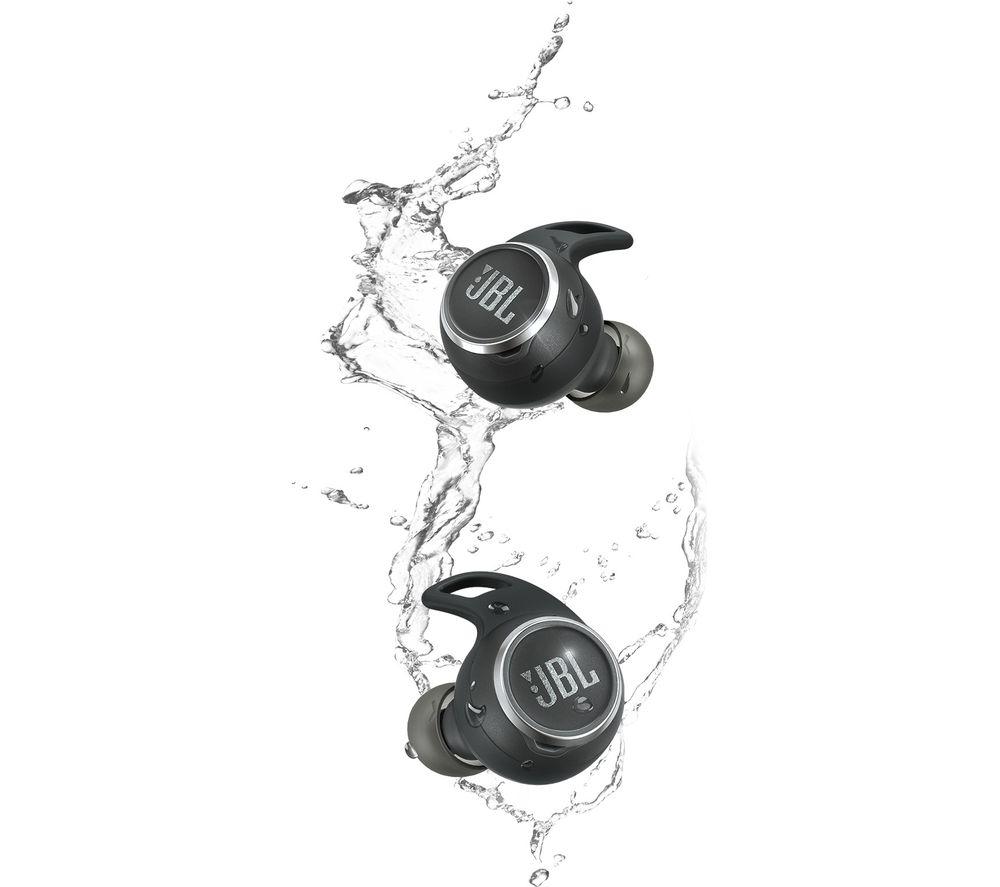 JBL Reflect Aero Wireless Bluetooth Noise Cancelling Sports Earbuds Black