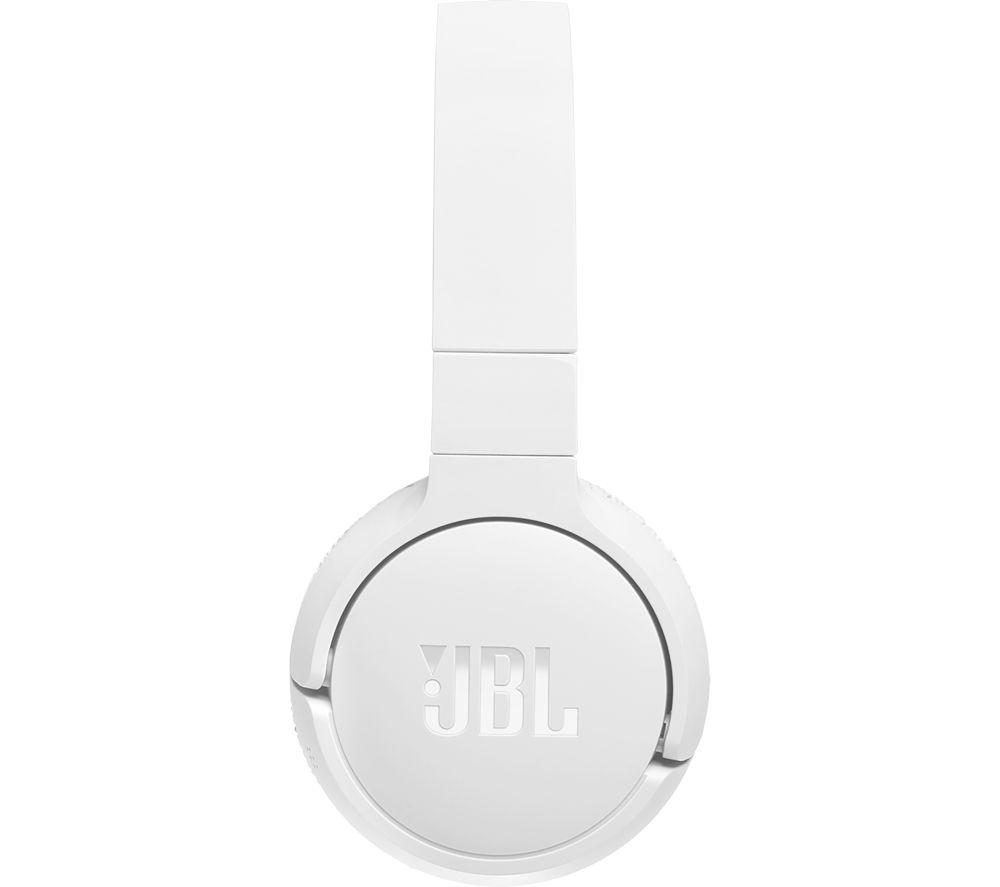 JBL Tune 670NC Wireless Bluetooth Noise-Cancelling Headphones - White image number 2 of 12