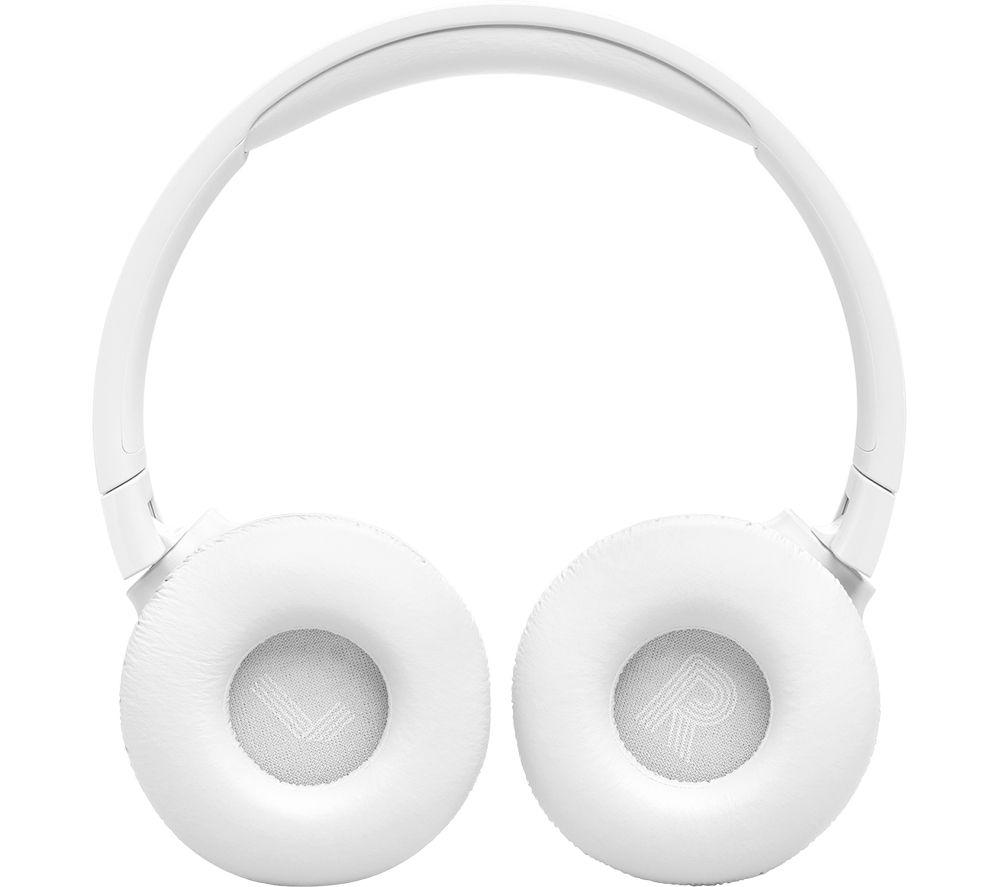 JBL Tune 670NC Wireless Bluetooth Noise-Cancelling Headphones - White image number 6 of 12