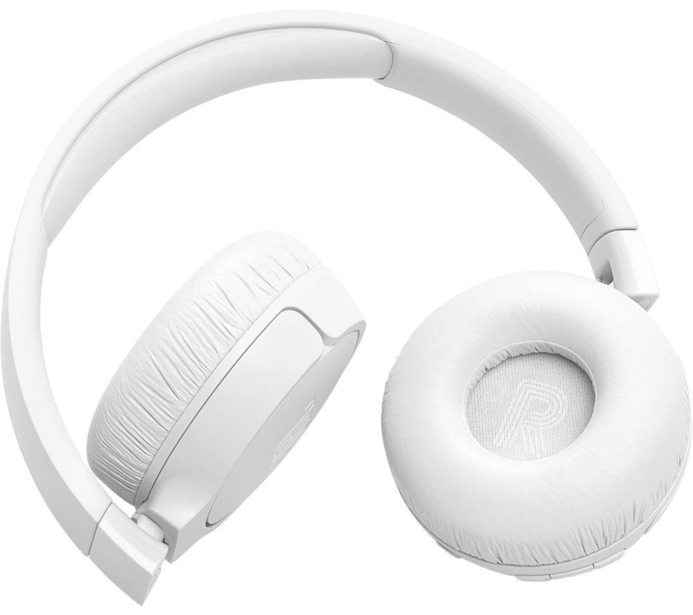 JBL Tune 670NC Wireless Bluetooth Noise-Cancelling Headphones - White image number 9 of 12