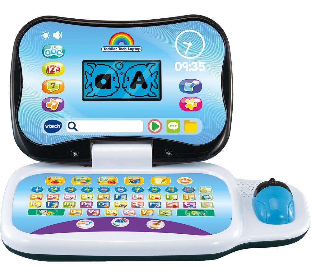 VTECH Toddler Tech Kids' Laptop - Black & White