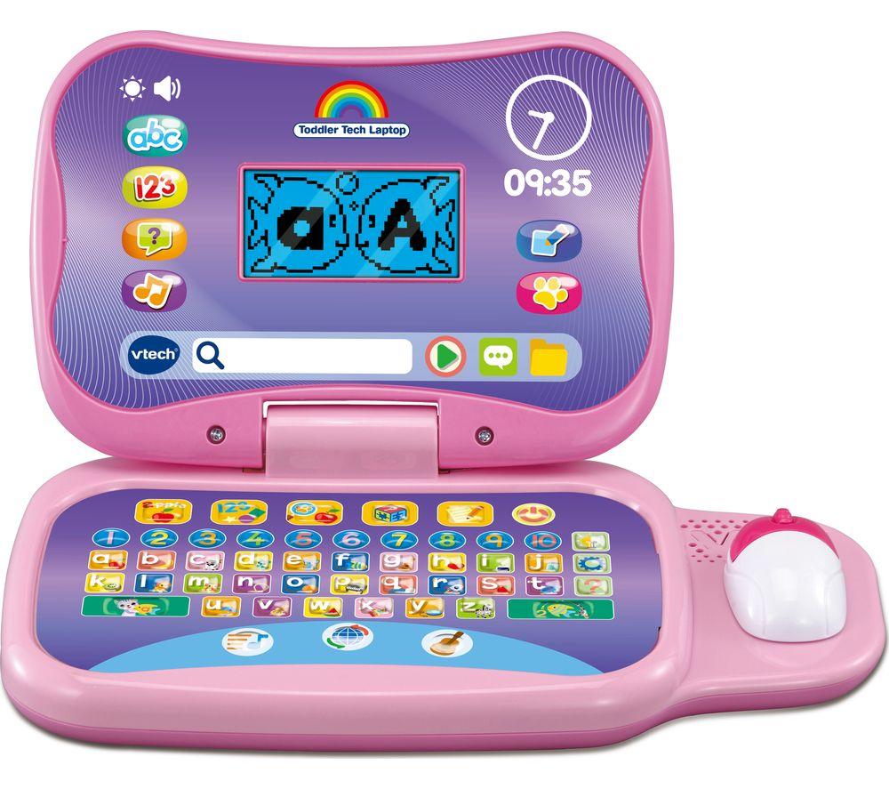 VTECH Toddler Tech Kids Laptop - Pink