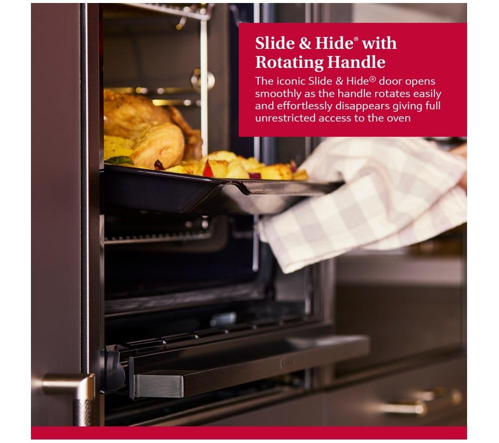 NEFF N70 Slide&Hide B54CR71G0B Electric Pyrolytic Smart Oven - Graphite image number 6 of 22