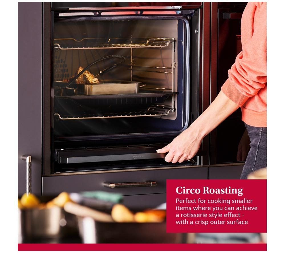 NEFF N70 Slide&Hide B54CR71G0B Electric Pyrolytic Smart Oven - Graphite image number 12 of 22