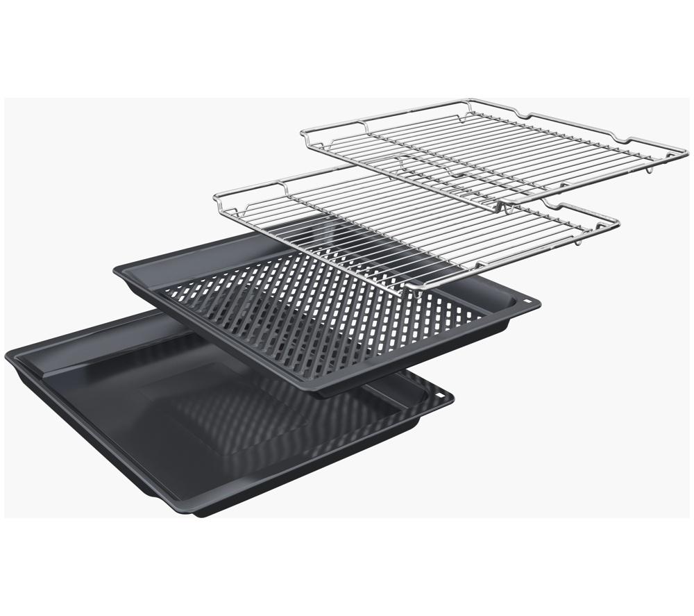 NEFF N70 Slide&Hide B54CR71G0B Electric Pyrolytic Smart Oven - Graphite image number 17 of 22