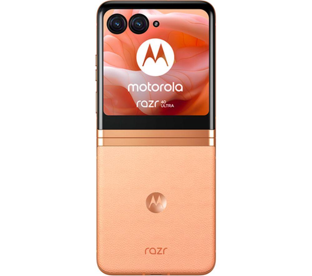 MOTOROLA Razr 40 Ultra - 256 GB, Peach Fuzz, Orange