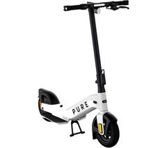 PURE ELECTRIC Pure Advance Electric Folding Scooter - Light Grey