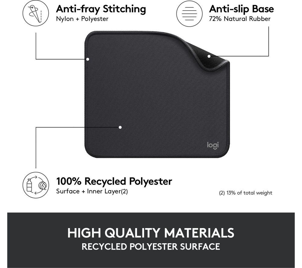 LOGITECH Studio Series Mouse Mat - Graphite image number 4 of 8