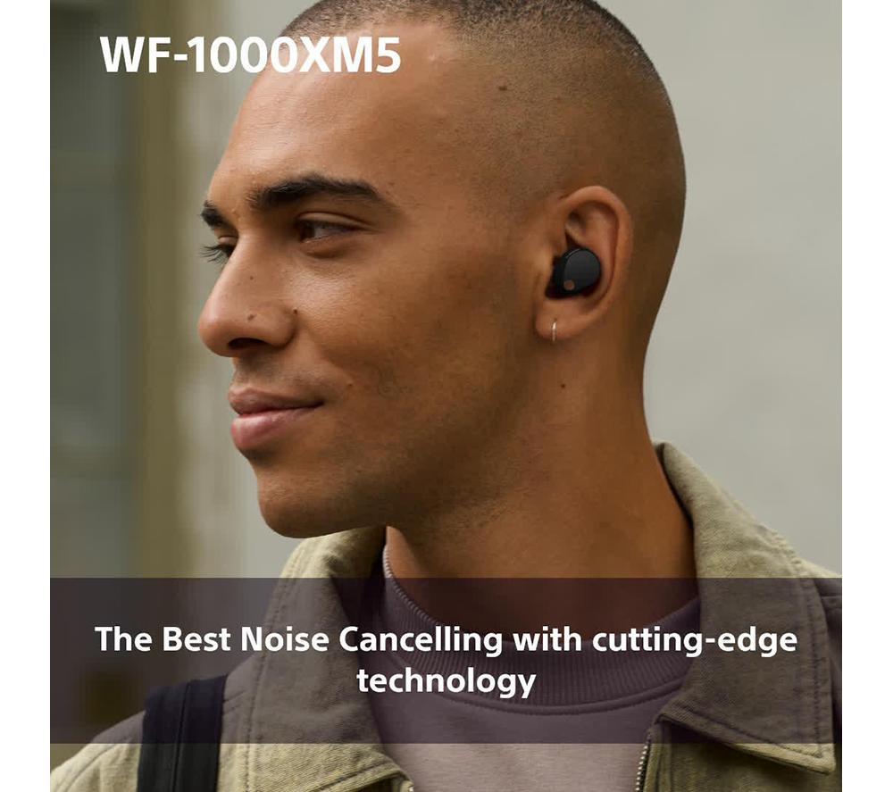 SONY WF-1000XM5 Wireless Bluetooth Noise-Cancelling Earbuds - Black - image 5