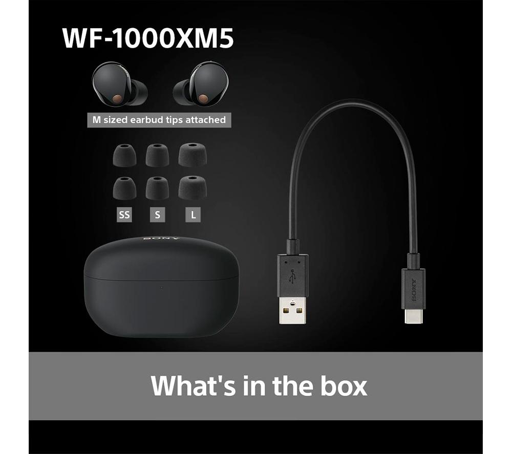 SONY WF-1000XM5 Wireless Bluetooth Noise-Cancelling Earbuds - Black - image 11