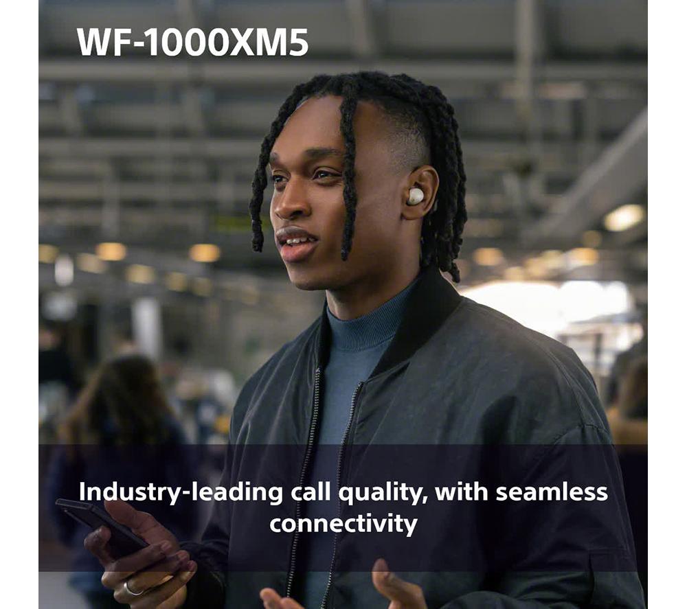 SONY WF-1000XM5 Wireless Bluetooth Noise-Cancelling Earbuds - Smoky Pink image number 9 of 20