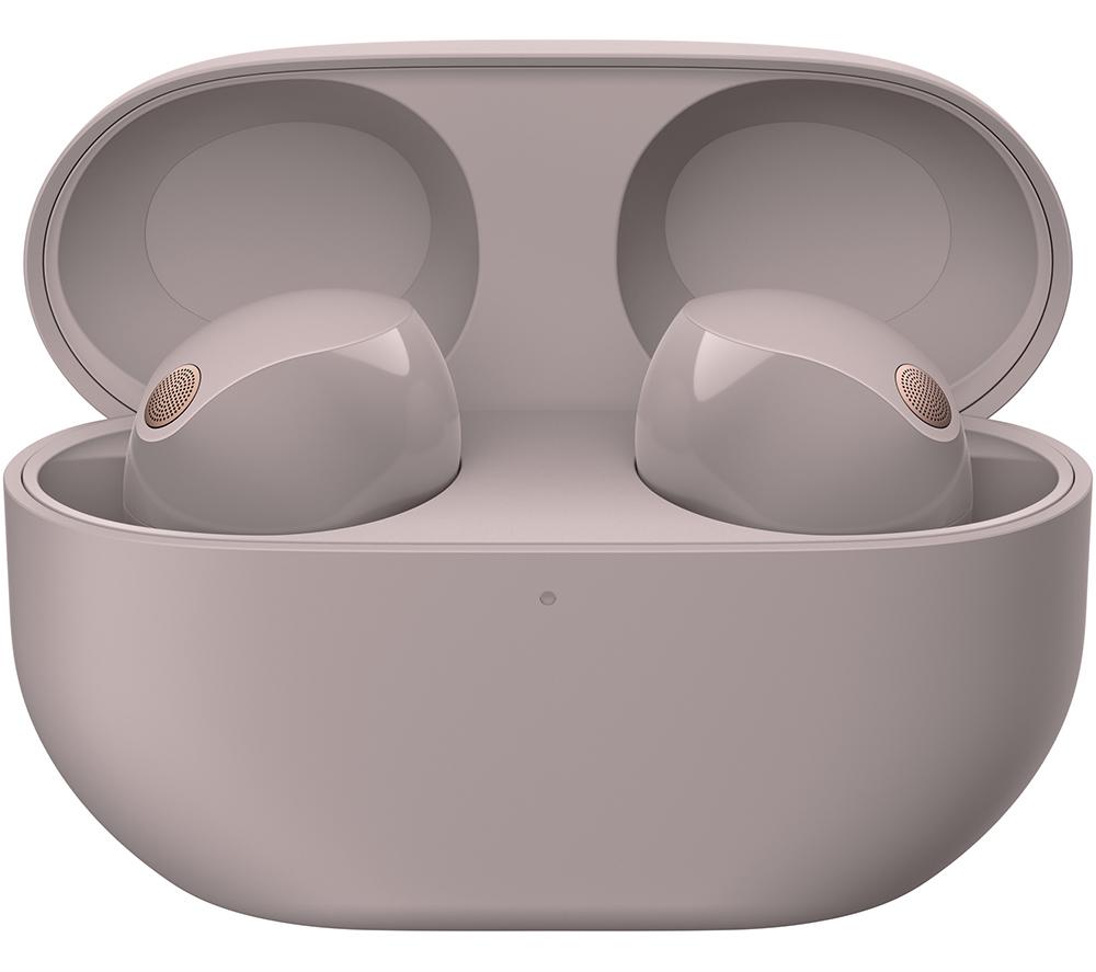 SONY WF-1000XM5 Wireless Bluetooth Noise-Cancelling Earbuds - Smoky Pink image number 14 of 20