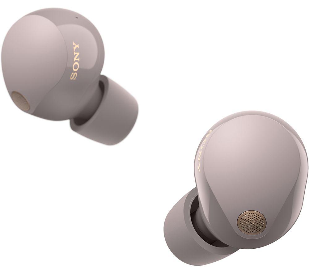 SONY WF-1000XM5 Wireless Bluetooth Noise-Cancelling Earbuds - Smoky Pink image number 19 of 20