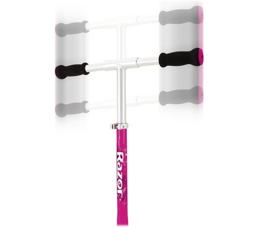 RAZOR A5 Lux Folding Kick Scooter - Pink image number 3 of 7