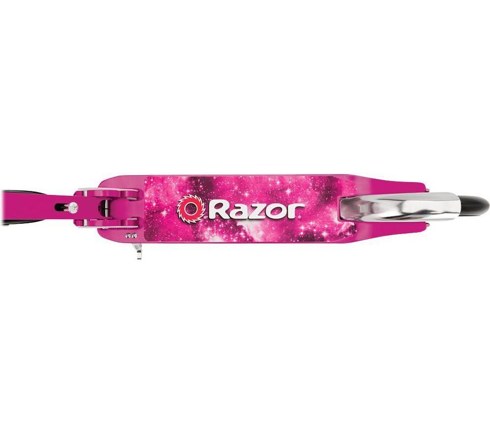 RAZOR A5 Lux Folding Kick Scooter - Pink image number 4 of 7