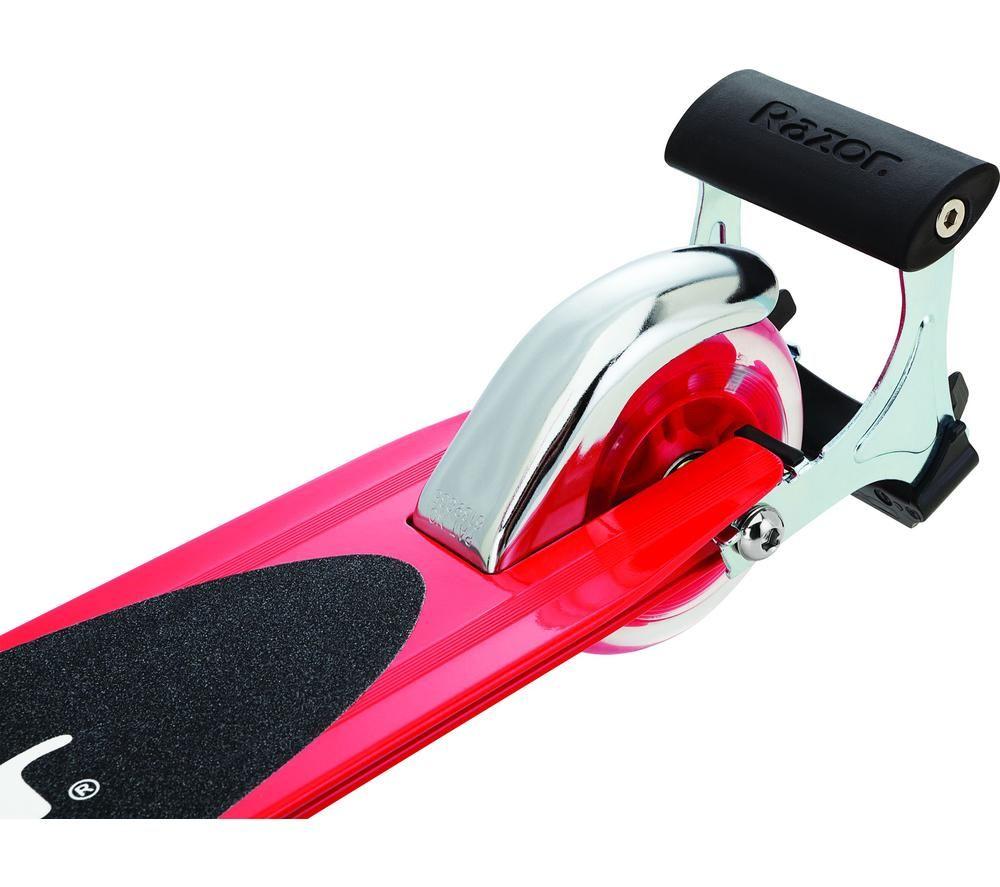 RAZOR S Spark Sport Folding Kids' Kick Scooter - Red image number 3 of 5