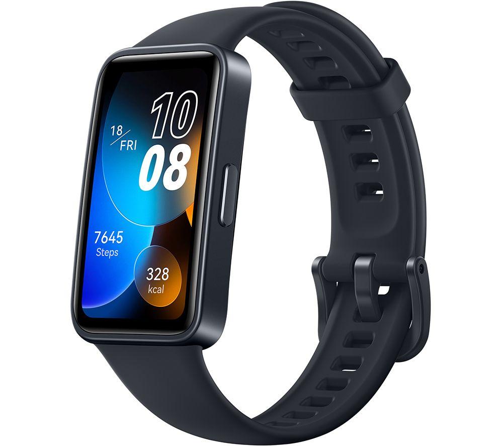 HUAWEI Band 8 Fitness Watch - Ultra Thin Smart Band design with Up to 2 Weeks Battery Life Activity Trackers Compatible with Android & iOS with Full Health Management & Sleep Tracking -Midnight Black