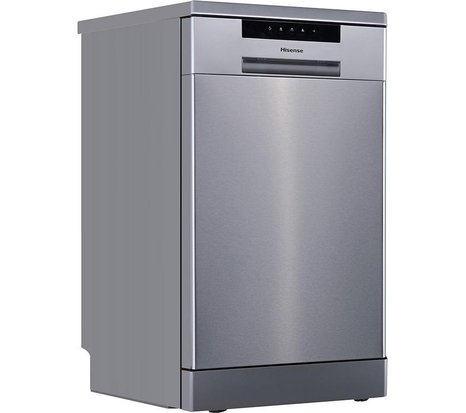 HISENSE HS523E15XUK Slimline Dishwasher - Stainless Steel