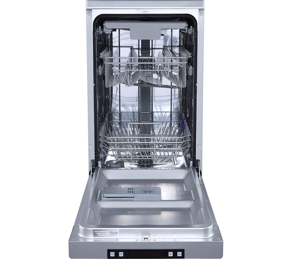 HISENSE HS523E15XUK Slimline Dishwasher - Stainless Steel image number 3 of 18