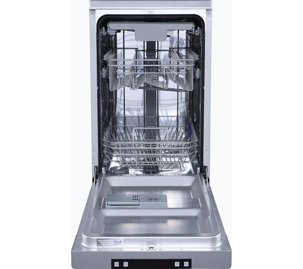 HISENSE HS523E15XUK Slimline Dishwasher - Stainless Steel image number 15 of 18
