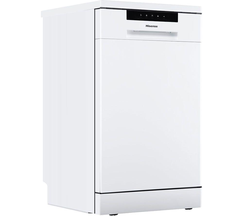 HISENSE HS523E15WUK Slimline Dishwasher - White, White