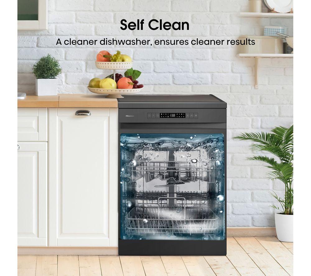 HISENSE HS622E90BUK Full-size Dishwasher - Black image number 9 of 13