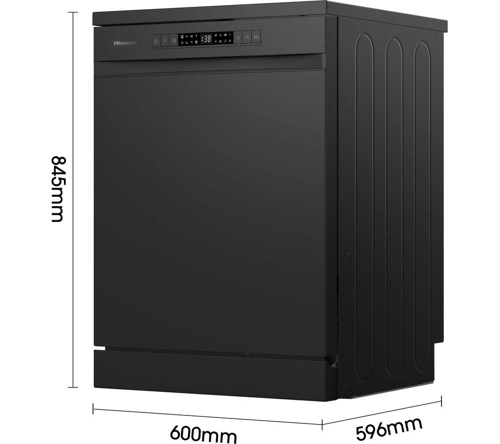 HISENSE HS622E90BUK Full-size Dishwasher - Black image number 12 of 13