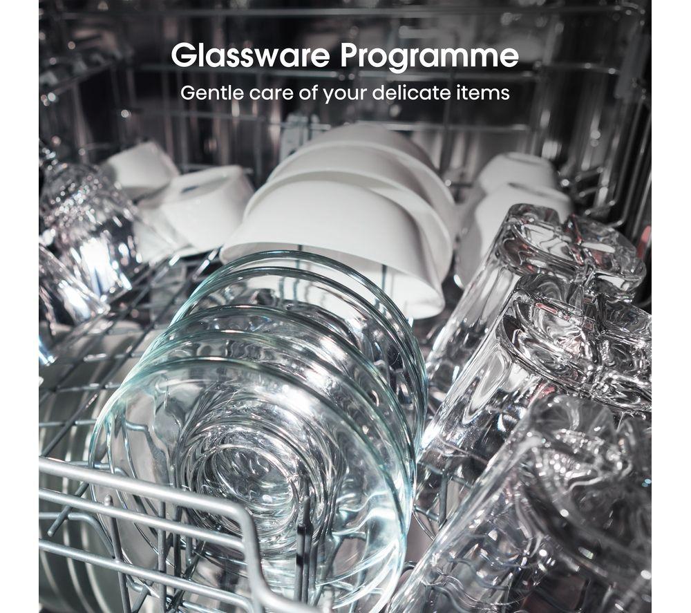 HISENSE HS622E90XUK Full-size Dishwasher - Stainless Steel image number 12 of 17