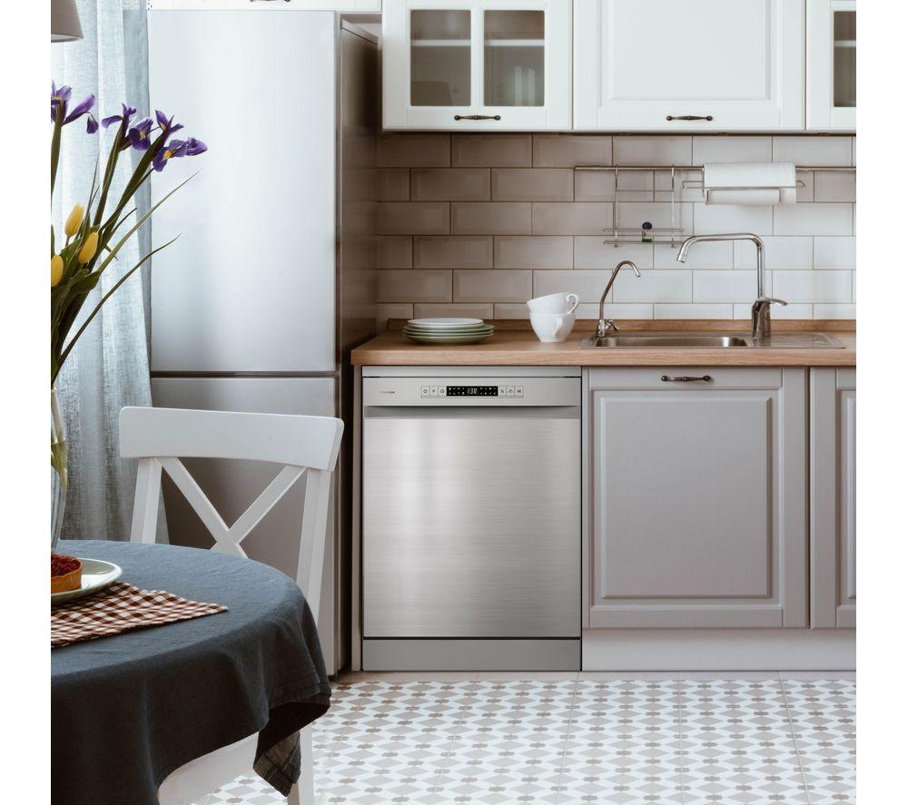 HISENSE HS622E90XUK Full-size Dishwasher - Stainless Steel image number 16 of 17