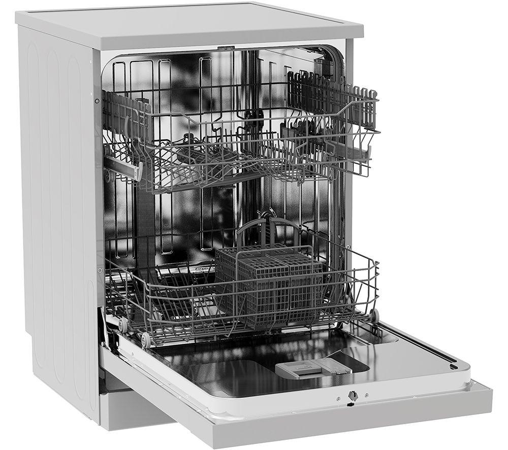 HISENSE HS622E90WUK Full-size Dishwasher - White image number 4 of 14