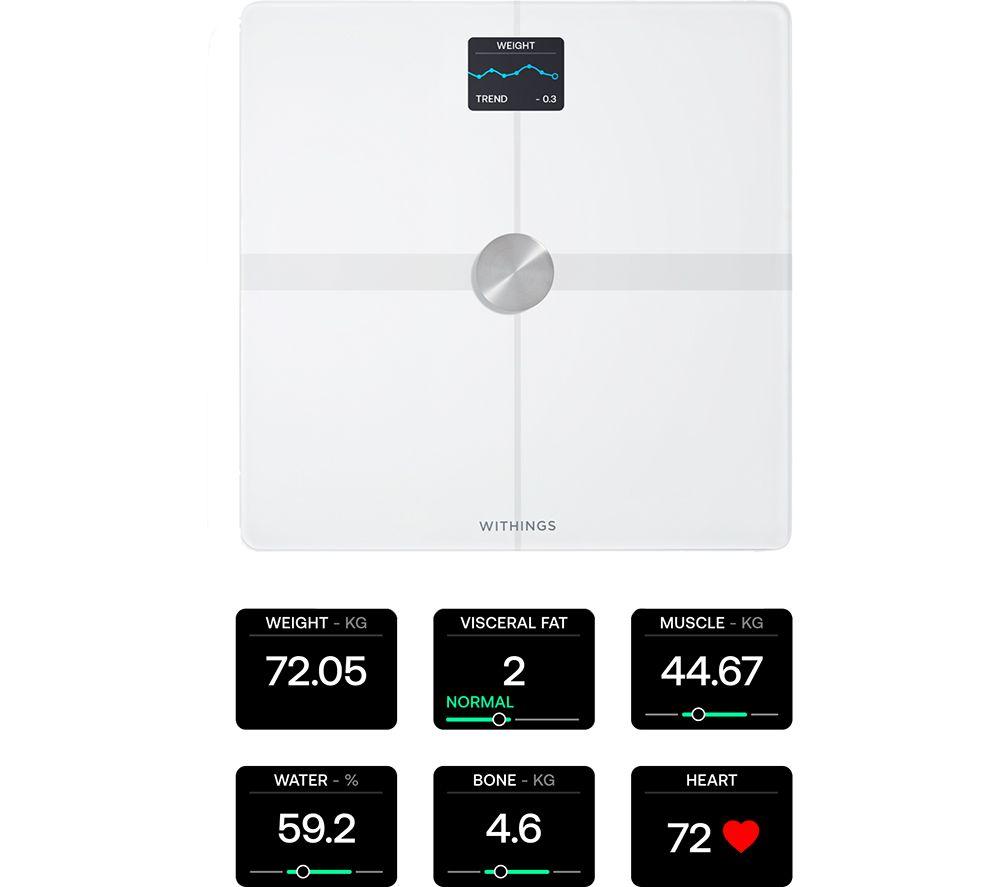 WITHINGS Body Smart Bathroom Scale - White image number 4 of 6