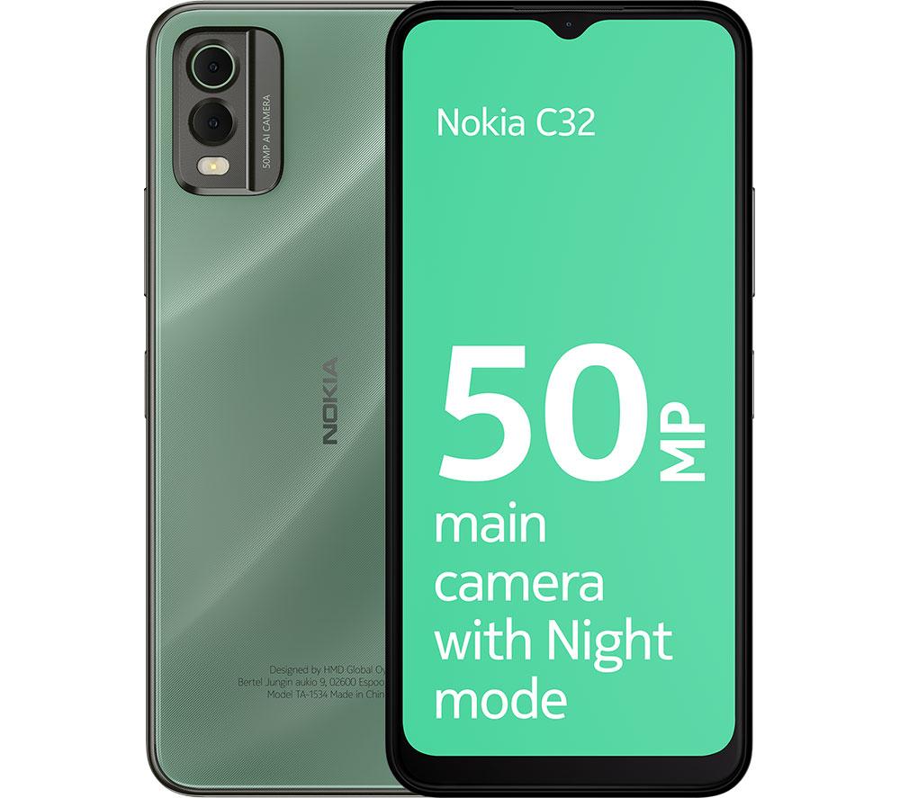 NOKIA C32 - 64 GB, Green, Green