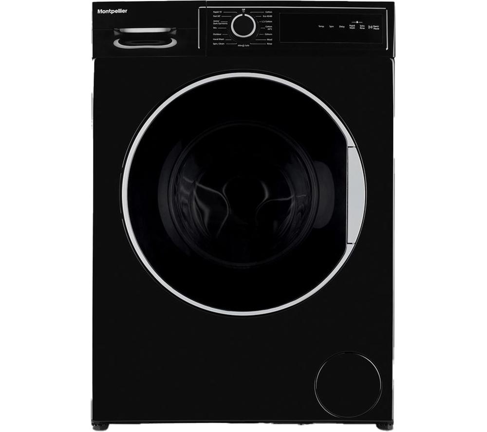 MONTPELLIER MWM814BLK 8 kg 1400 Spin Washing Machine - Black Black